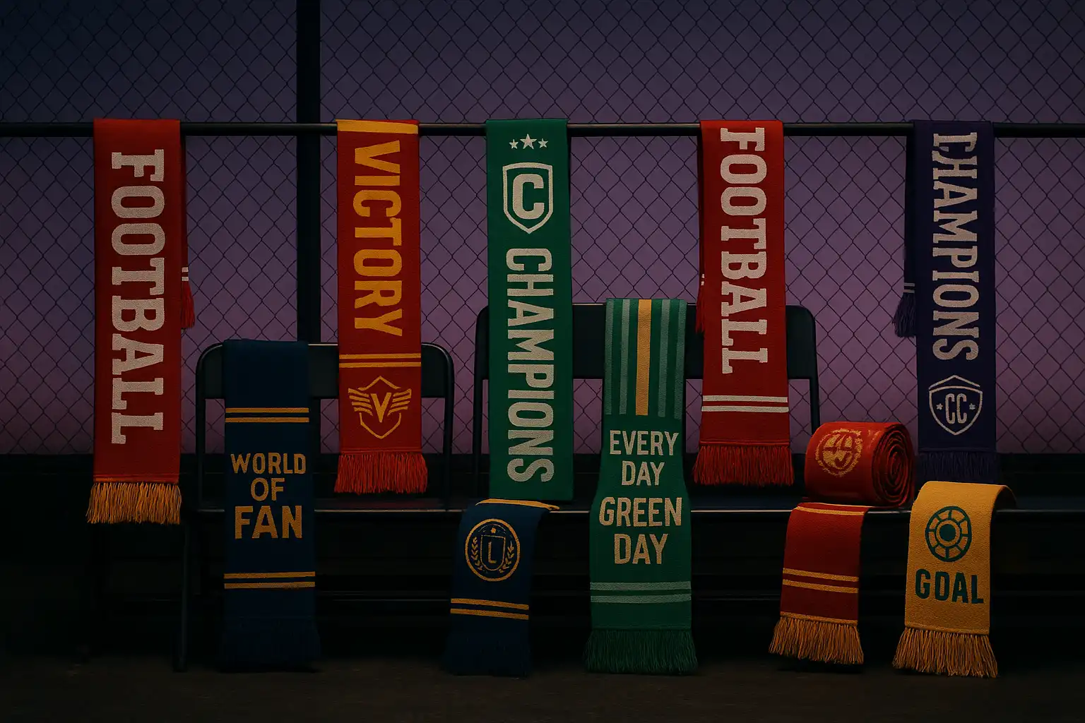 Custom Fan Scarves Manufacturing Machines